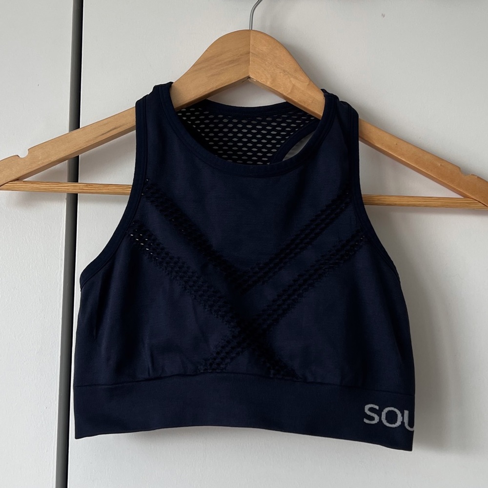SoulCycle sportsbra with mesh design